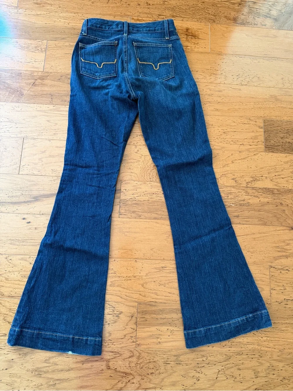 Kimes Ranch Jennifer Dark Blue Flare Jeans - Picture 5 of 7